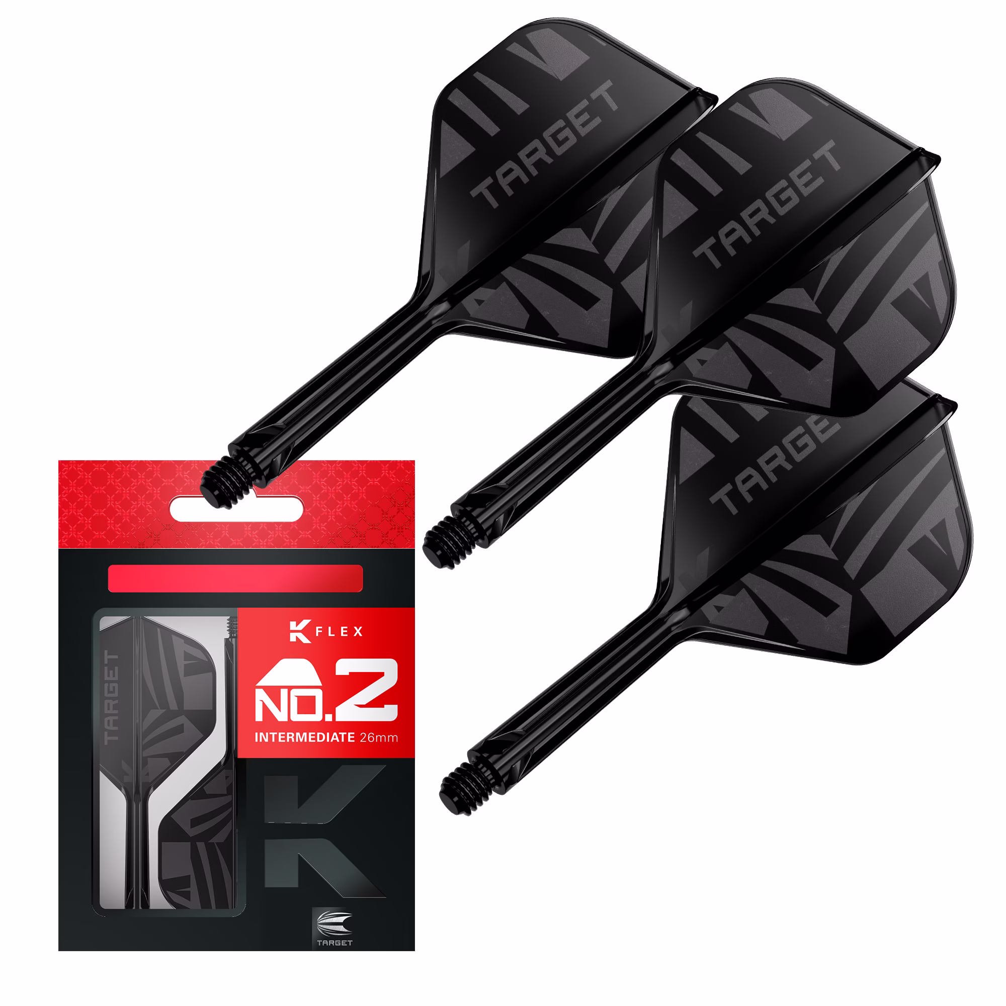 Target K-Flex Logo Flight Black Std.02