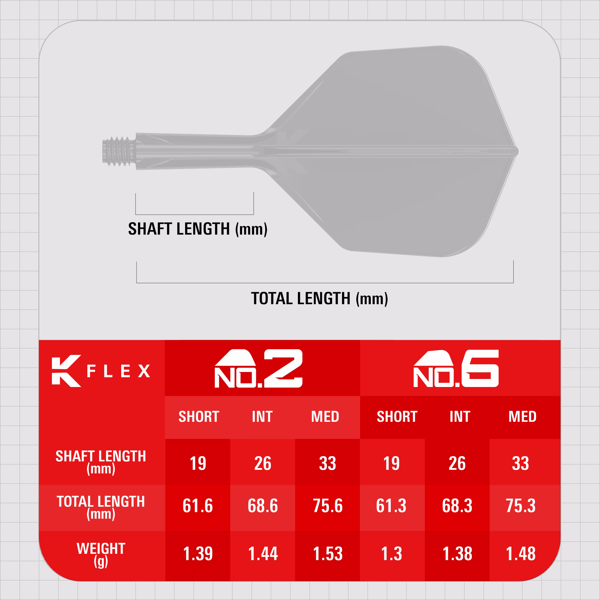 Target K-Flex Logo Flight Black Std.06 - Afbeelding 4