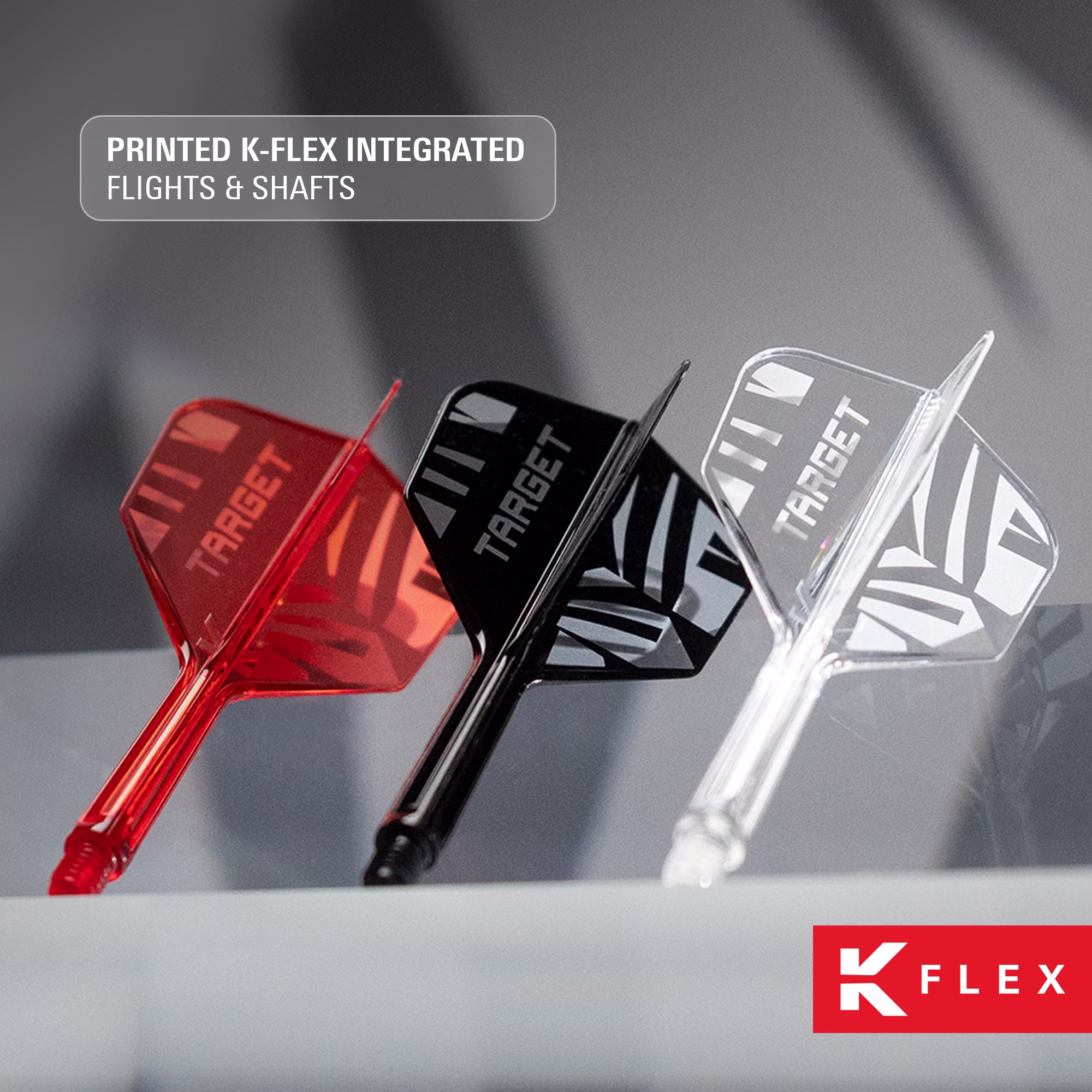 Target K-Flex Logo Flight Black Std.06 - Afbeelding 2