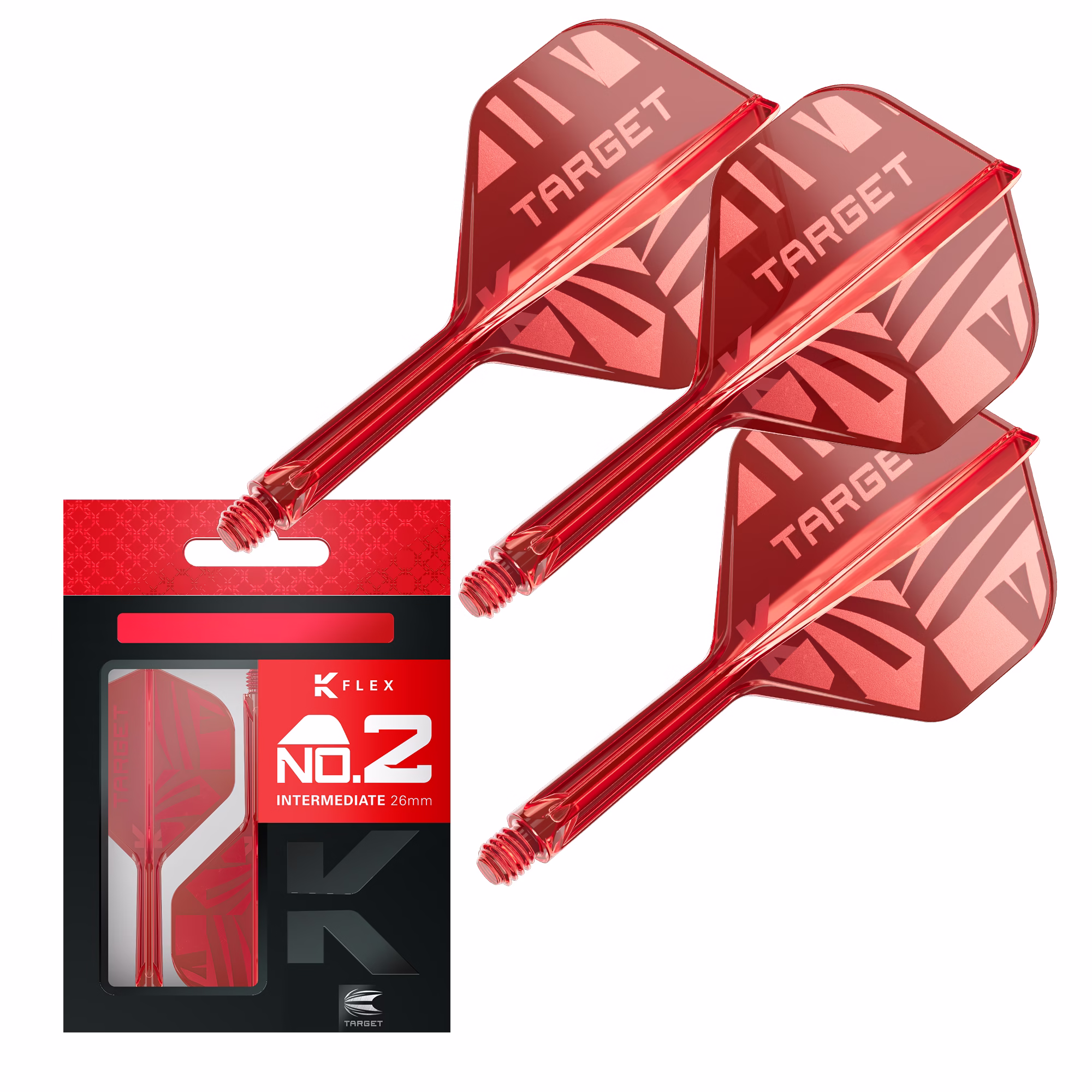 Target K-Flex Logo Flight Red Std.02