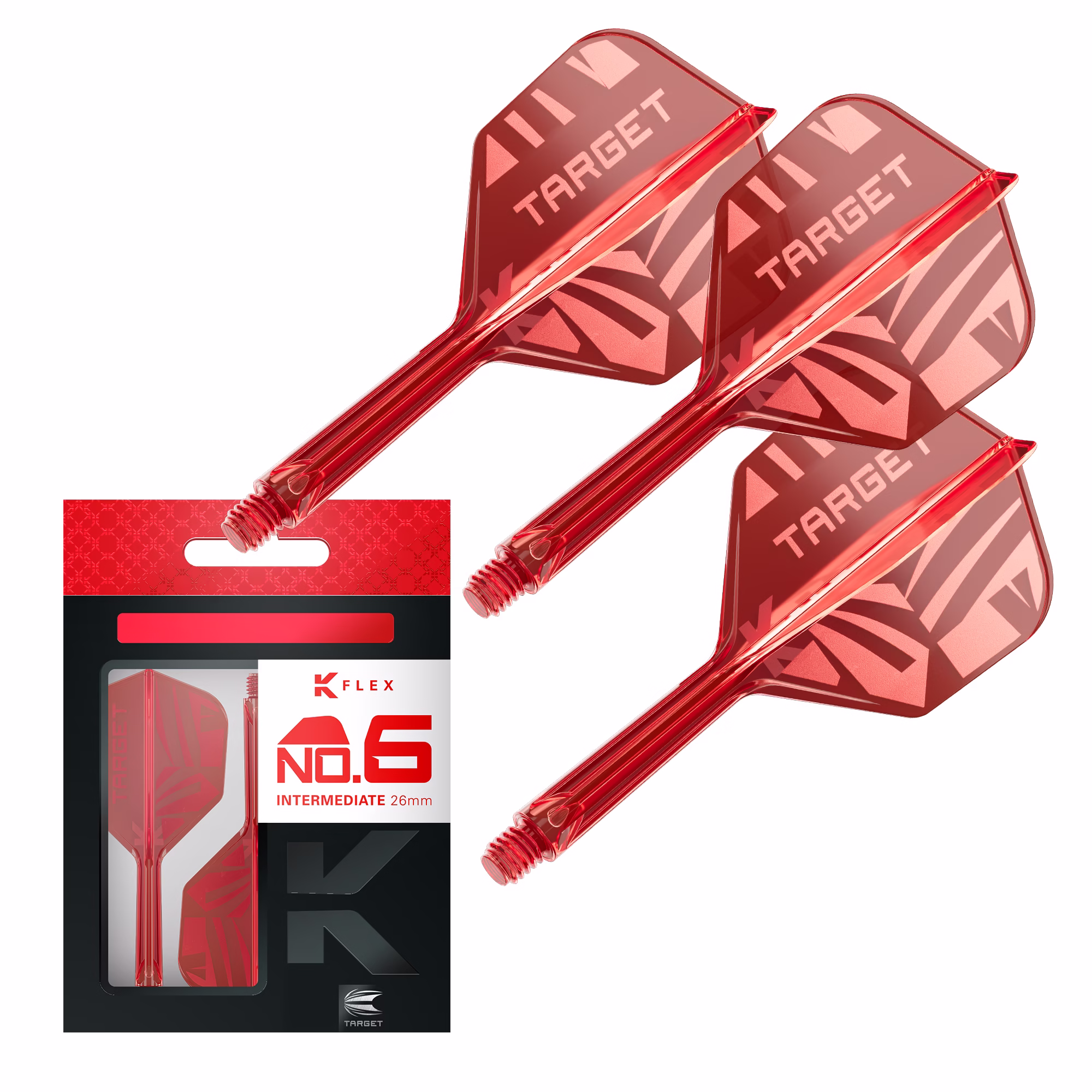 Target K-Flex Logo Flight Red Std.06