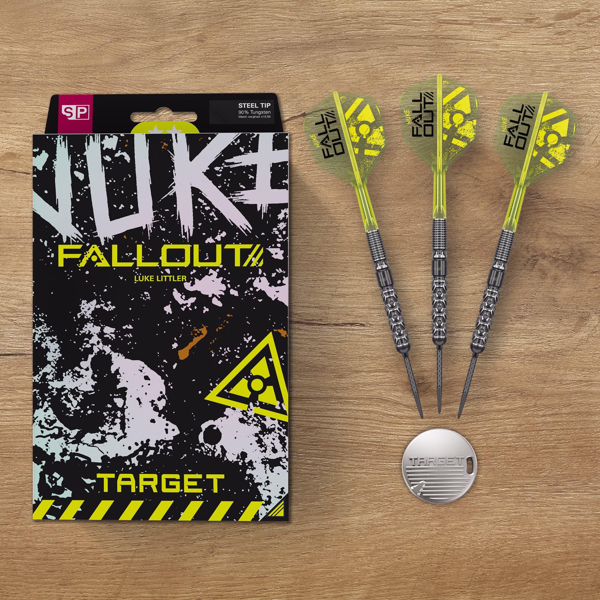 Target SP Luke Littler Fallout 90% Tungsten - Afbeelding 2