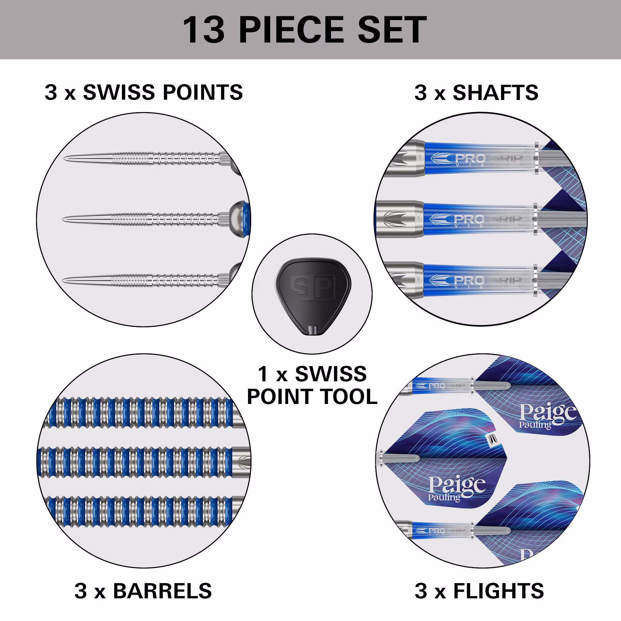 Target SP Paige Pauling 90% Tungsten 22 Gram - Afbeelding 6