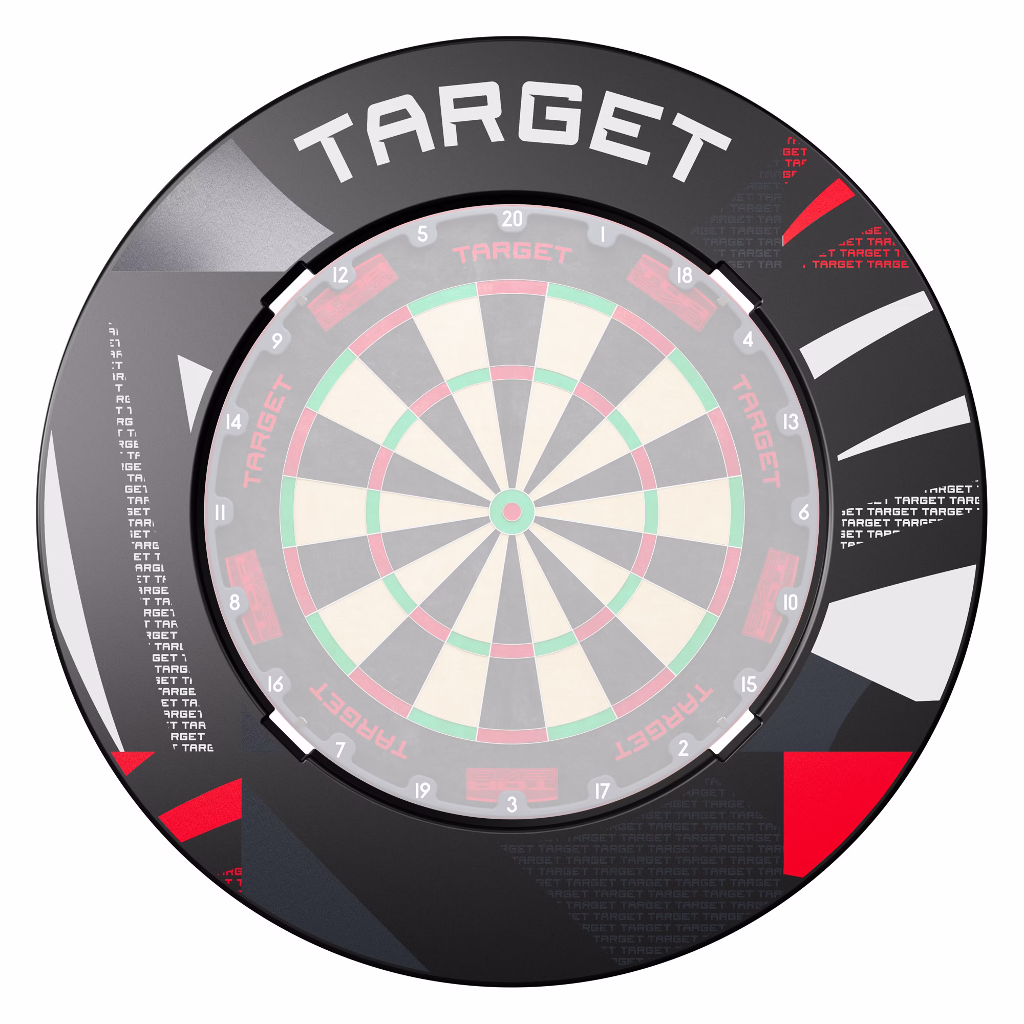 Target Patterned Notched Surround - Afbeelding 2