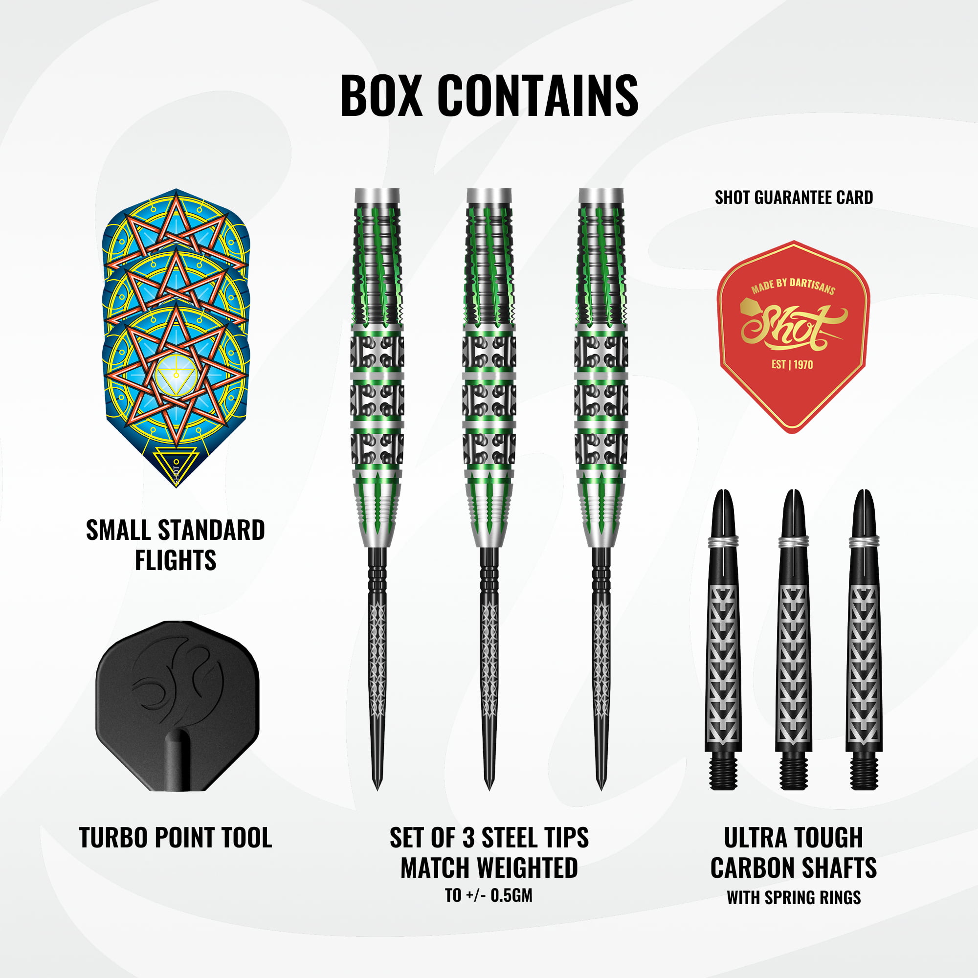 Shot Celt Druid Turbo Point 90% Tungsten - Afbeelding 5