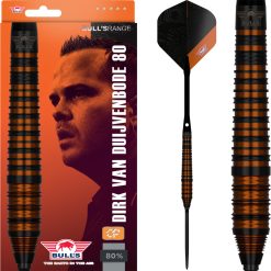 Bull's Dirk van Duijvenbode Black 80% Tungsten CP