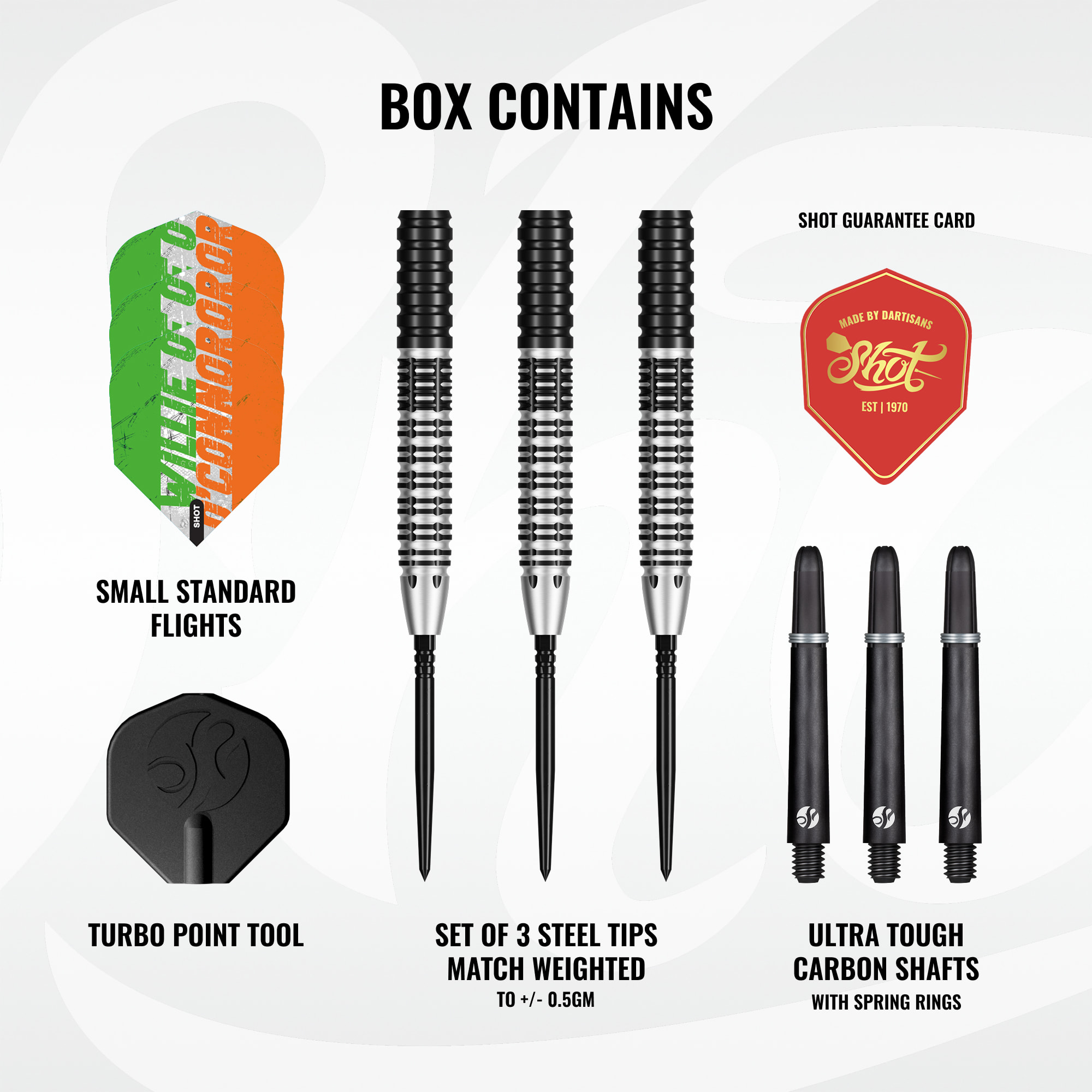 Shot William O'Connor Magpie Turbo Point 90% Tungsten - Afbeelding 3