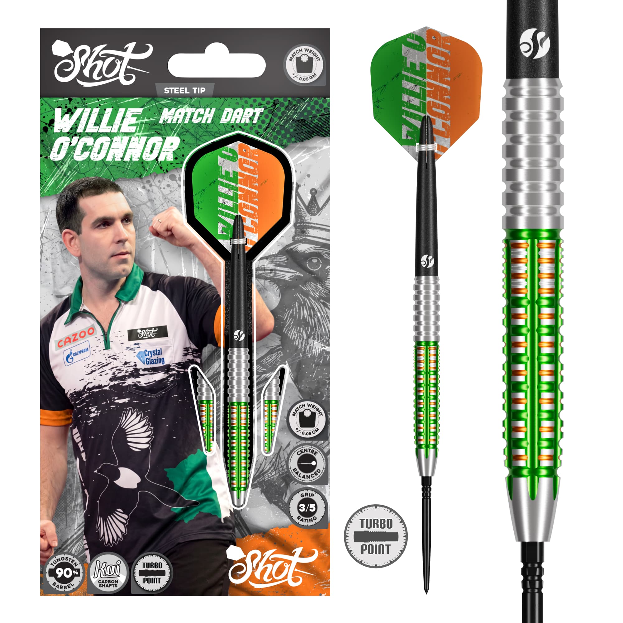 Shot William O'Connor Turbo Point 90% Tungsten