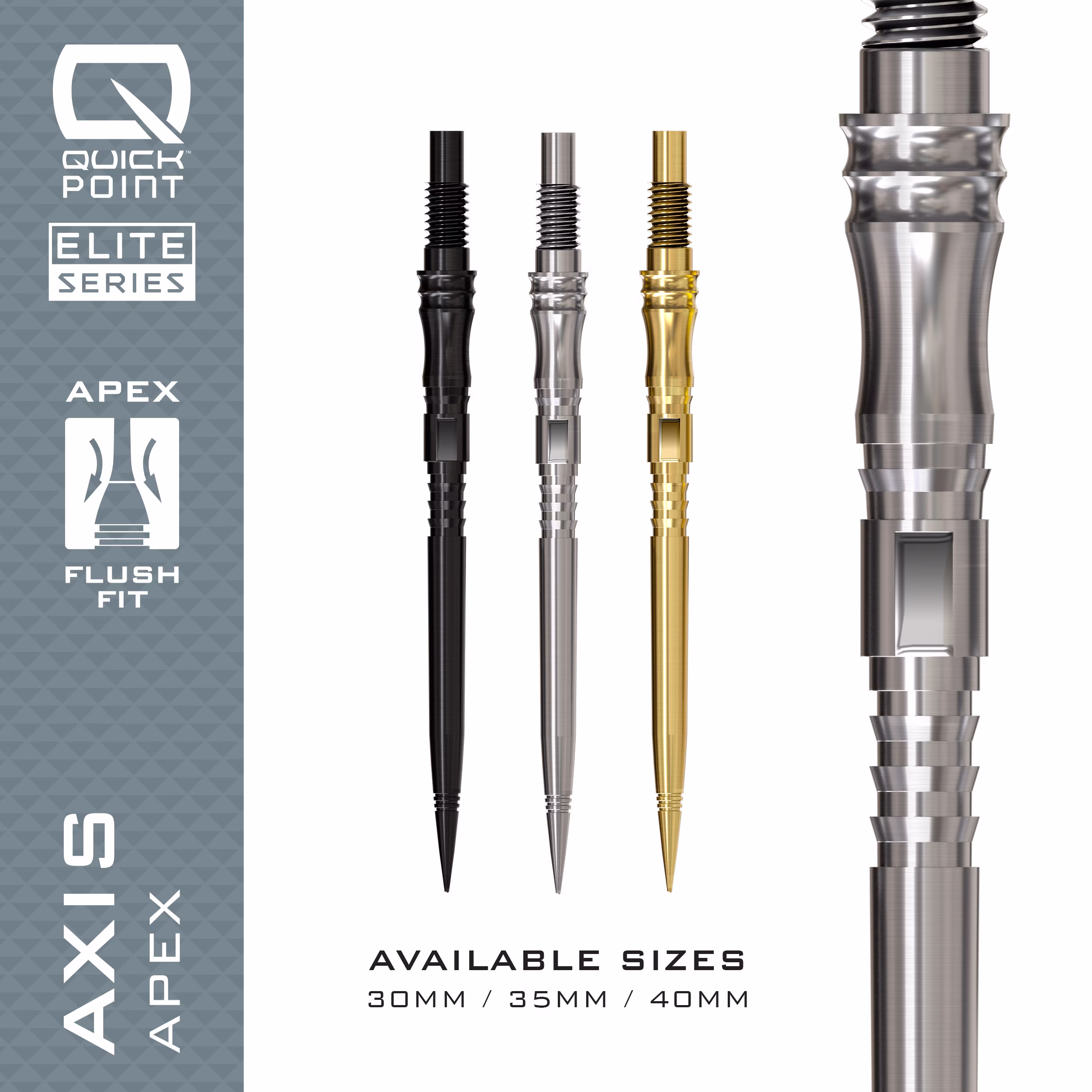 Harrows Quick Point Apex Axis Black - Afbeelding 5
