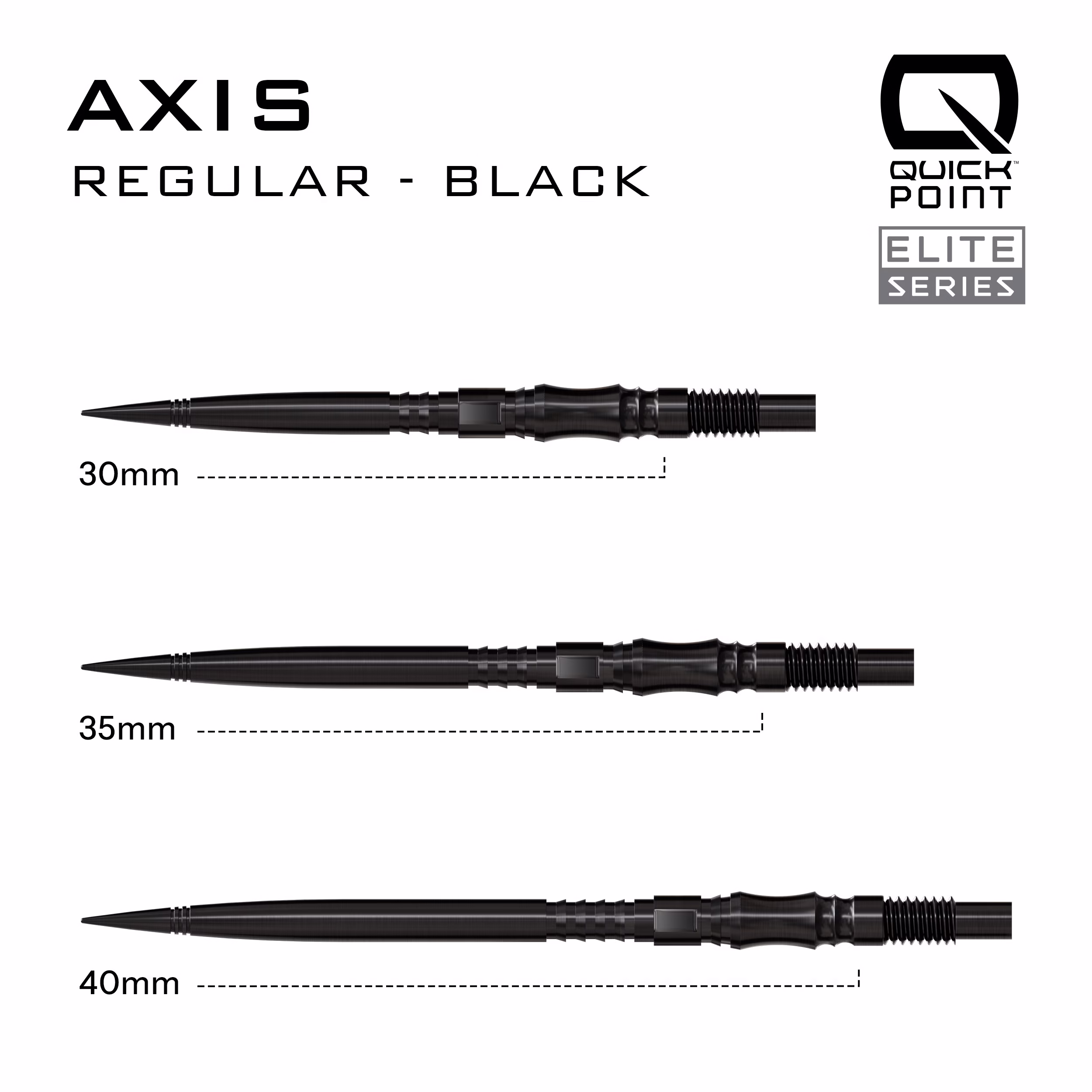 Harrows Quick Point Axis Black