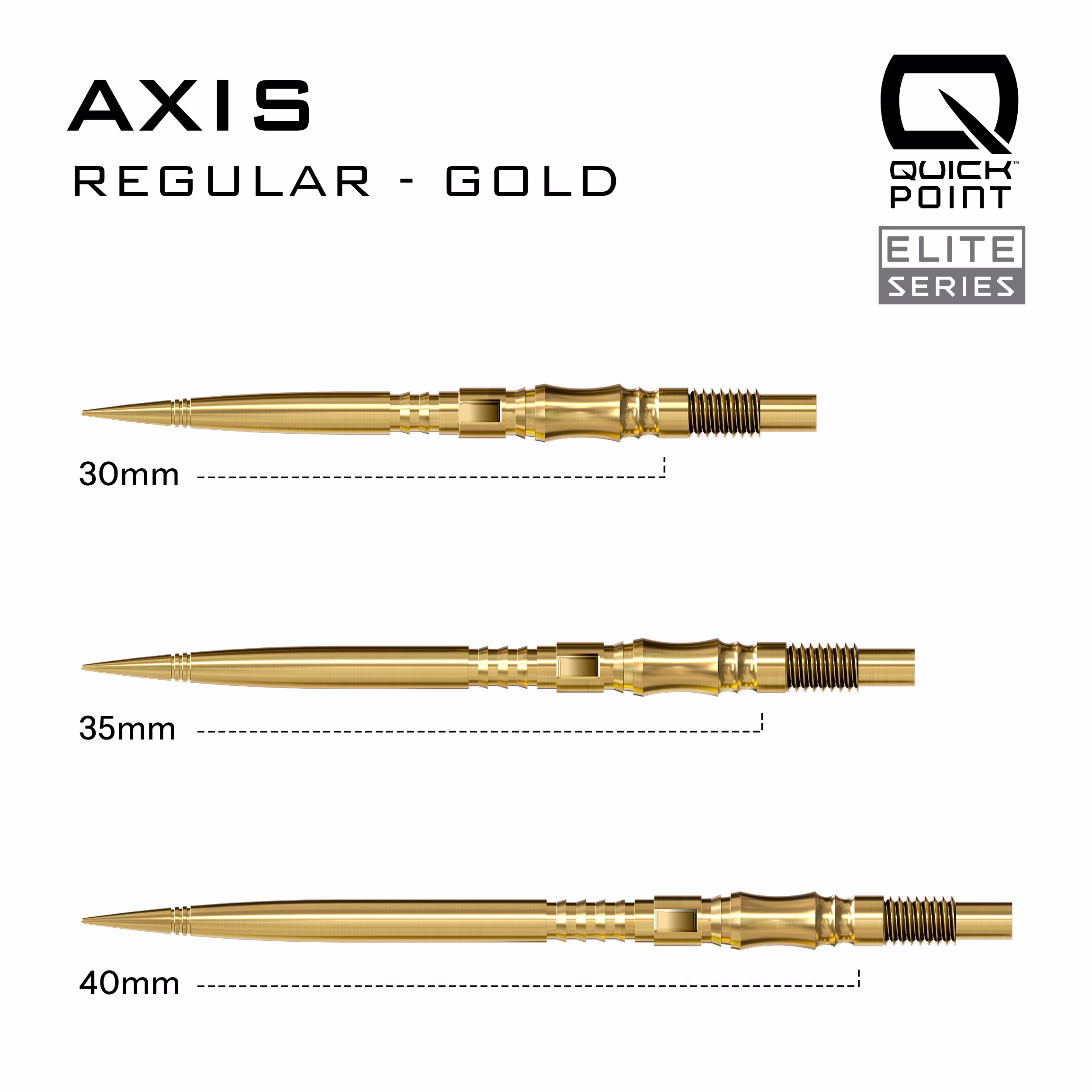 Harrows Quick Point Axis Gold