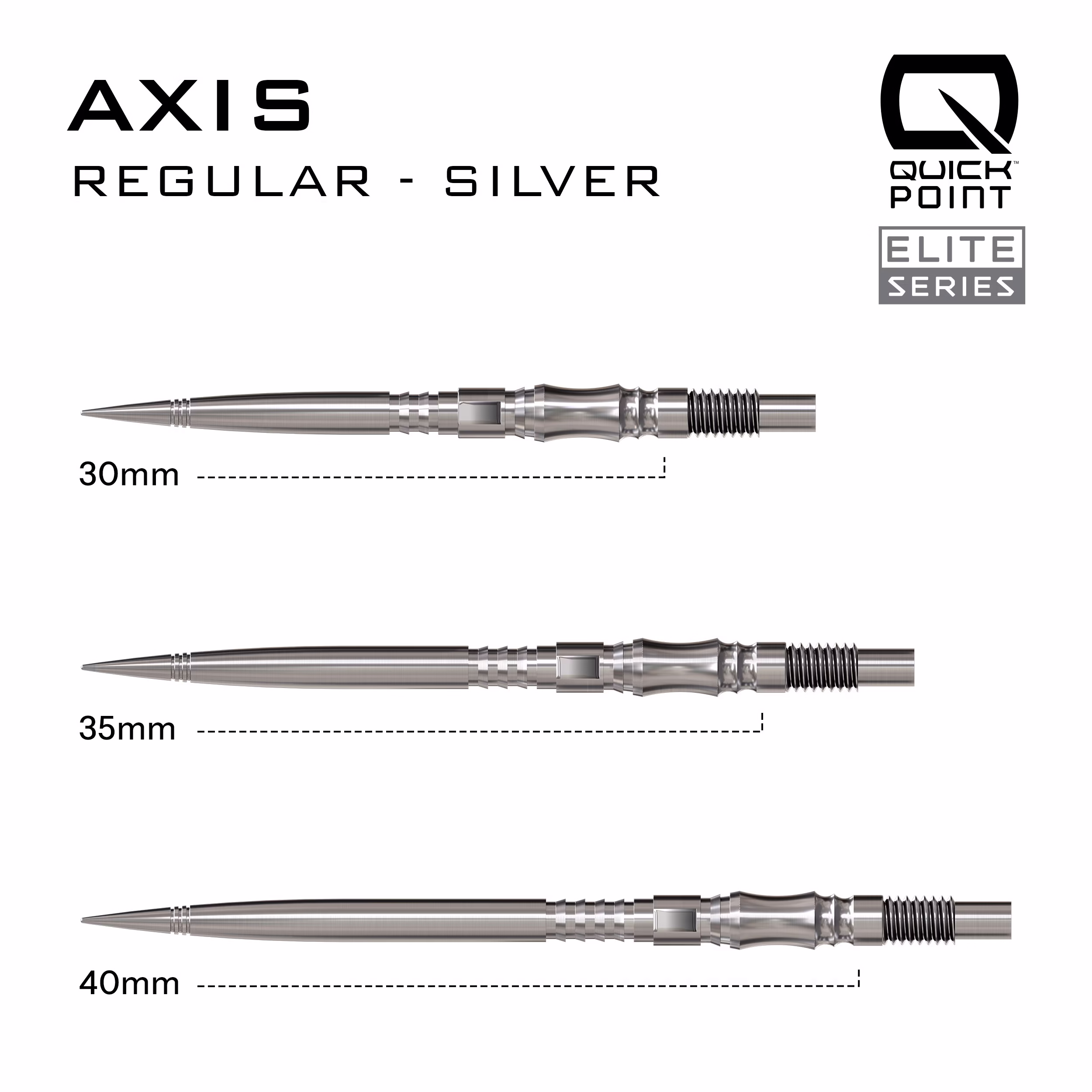 Harrows Quick Point Axis Silver