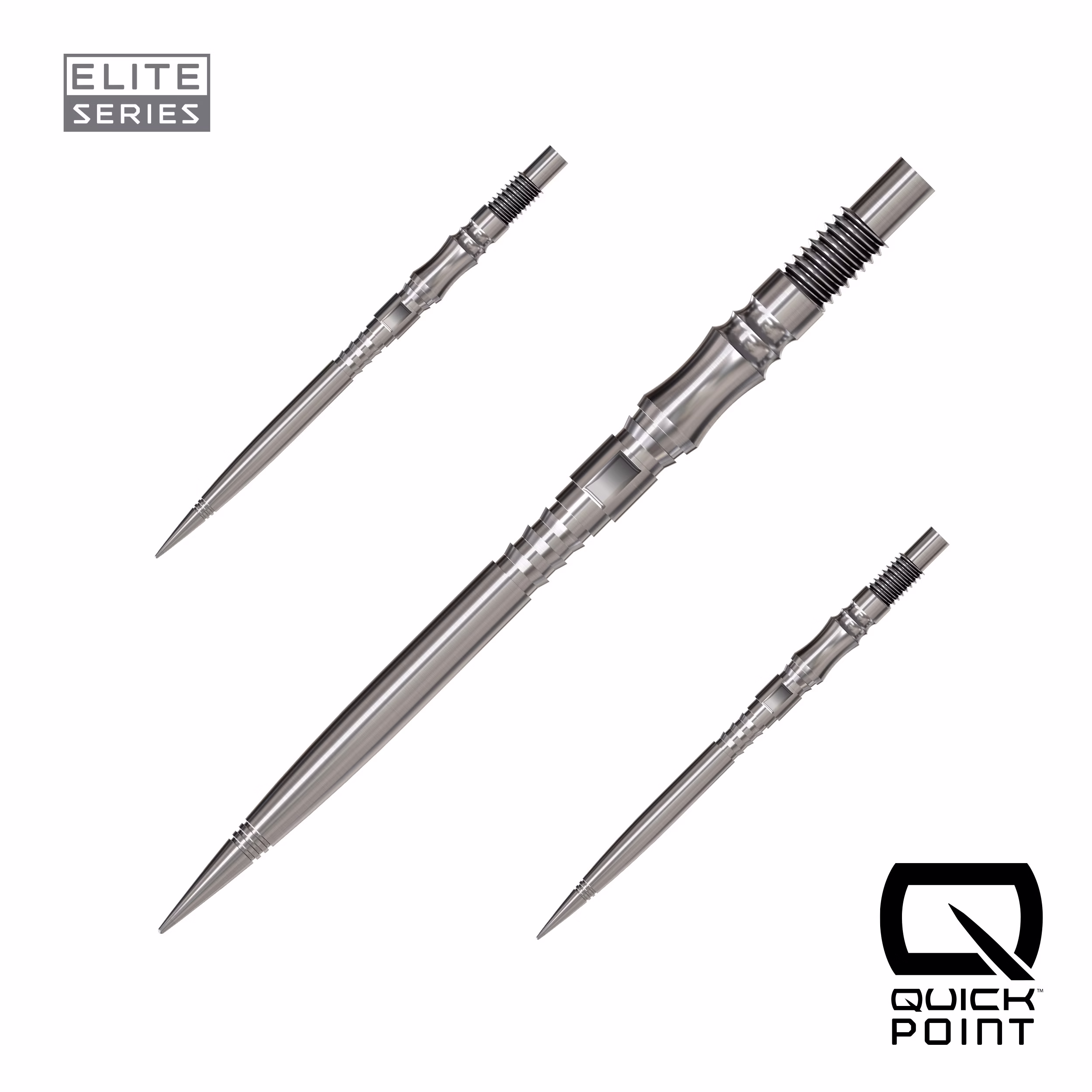 Harrows Quick Point Axis Silver - Afbeelding 2
