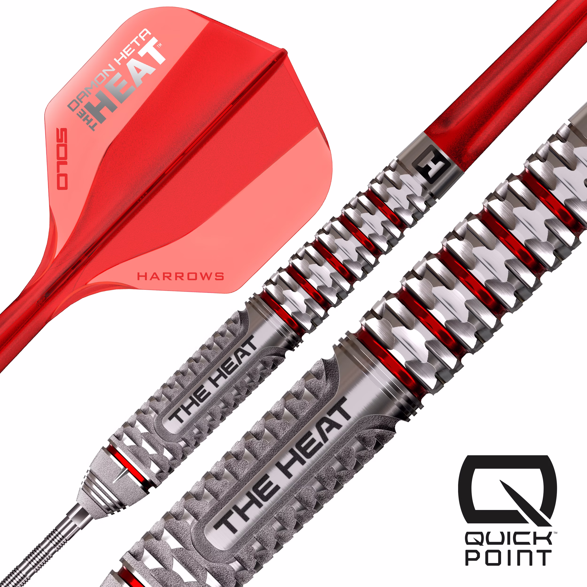 Harrows Damon Heta Geo Quick Point 90% Tungsten - Afbeelding 2