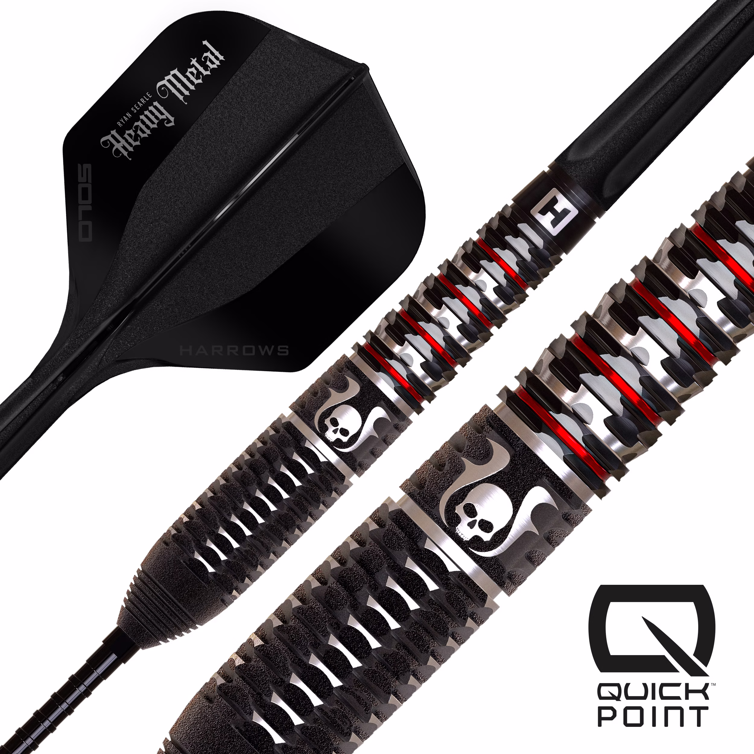 Harrows Ryan Searle Geo Quick Point 90% Tungsten - Afbeelding 2