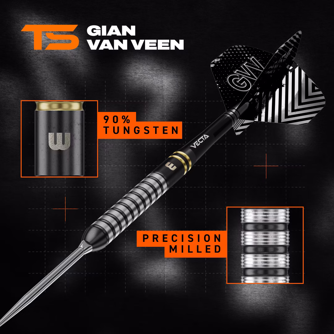Winmau Gian van Veen TS 90% Switch Point - Afbeelding 3