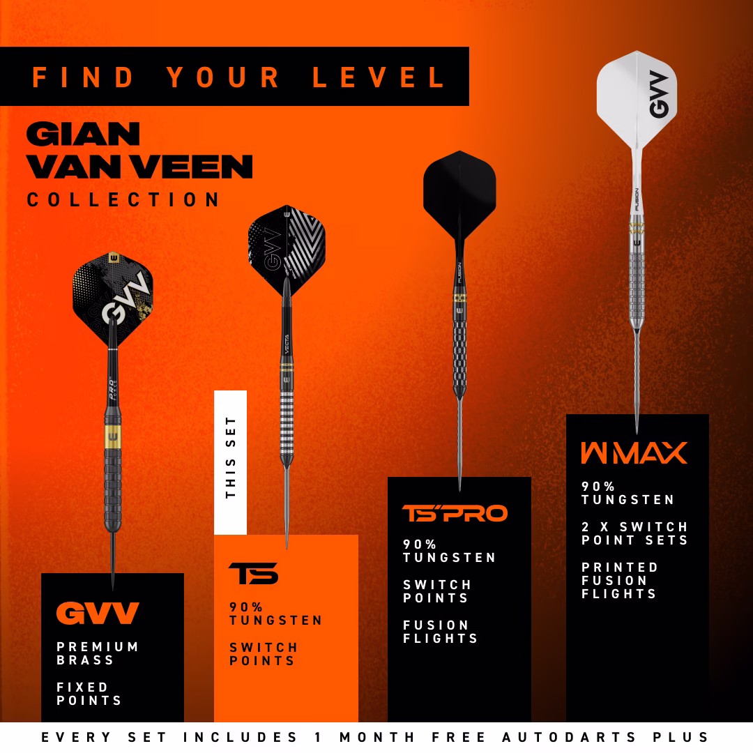 Winmau Gian van Veen TS 90% Switch Point - Afbeelding 8